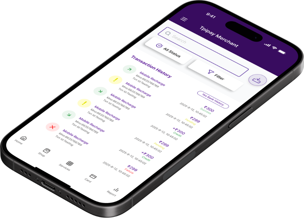 Mobile App second view